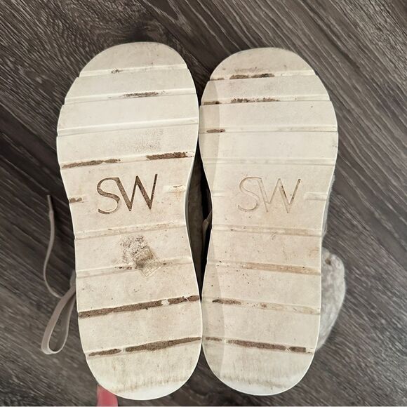 Stuart Weitzman Oceane Tall Shearling Booties - Picture 12 of 12